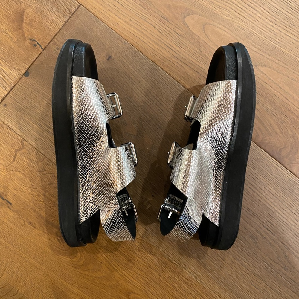 Isabel Marant Silver Sandals - Picture 5 of 8